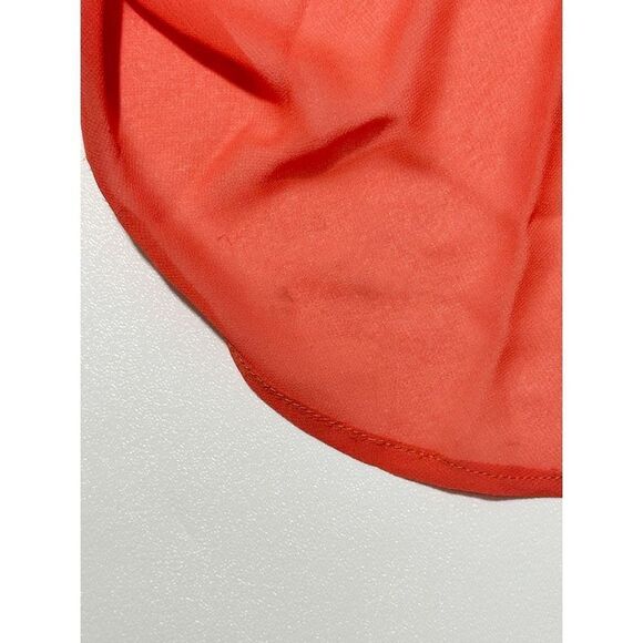 BCBGMAXAZRIA Women's Joy Cut-Out Sleeveless Dress Gown Ambrosia Orange Size 4 - Picture 14 of 16